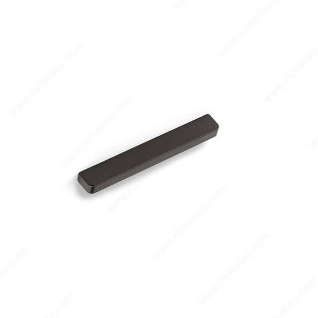Richelieu MN846Z238E221 Contemporary Metal Pull - MN846Z, Verona Graphite / Matte Metalized Bronze, 9 3/8 in, 9 3/4 in