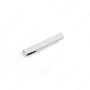 Richelieu MN846Z160G104 Contemporary Metal Pull - MN846Z, Chrome / Bright Chromium Plated, 6 5/16 in, 6 11/16 in