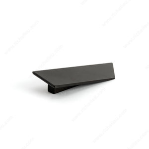Richelieu MN2307Z64E237 Contemporary Metal Pull - MN2307Z, Verona Graphite / Matte Metalized Bronze