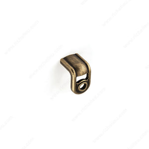 Richelieu PO2058Z37G102 Contemporary Metal Knob - PO2058Z, Matte Shaded Bronze