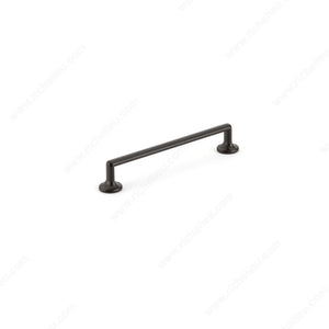 Richelieu MN682Z64E221 Contemporary Metal Pull - MN682Z, Verona Graphite / Matte Metalized Bronze, 2 17/32 in, 3 5/16 in