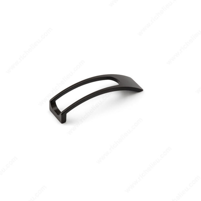 Richelieu MN912Z96E221 Contemporary Metal Pull - MN912Z, Verona Graphite / Matte Metalized Bronze, 3 25/32 in, 4 3/16 in