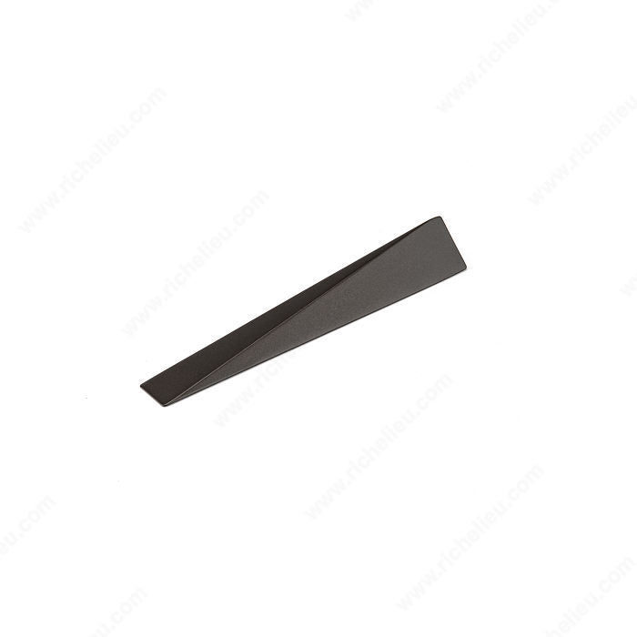 Richelieu MN2355Z96E237 Contemporary Metal Pull - MN23, Verona Graphite / Matte Metalized Bronze, Right