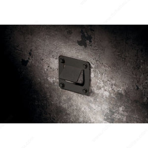 Richelieu PA070Z76E373 Contemporary Metal Pull - PA070Z, Matte Istanbul Bronze