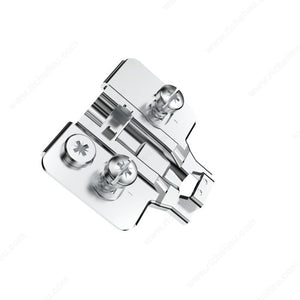Richelieu RCS01007 RCS Mounting Plates with 11.5 mm Expando Dowel and Eccentric Adjustment, 0 in