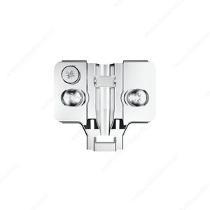 Richelieu RCS01007 RCS Mounting Plates with 11.5 mm Expando Dowel and Eccentric Adjustment, 0 in