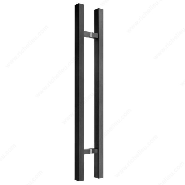 Richelieu 701DH153236169 Back-to-Back Square Ladder Handle with Square Mounting Rods
