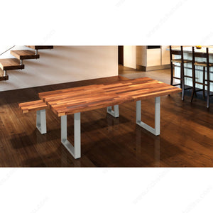 Richelieu 80404900 Tapered Bench Legs, Matte Black, Steel