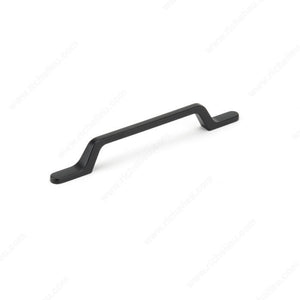 Richelieu BP52010320900 Modern Metal Pull - 52010, Matte Black, 12 5/8 in, 15 1/4 in, 9/16 in