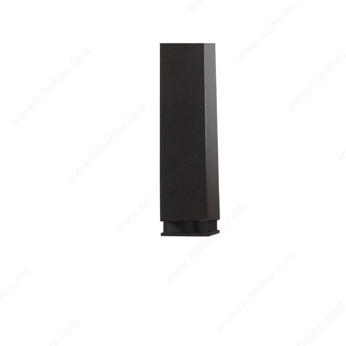 Richelieu 602525906 Leveler End Caps for Liberta 25, Black Anthracite