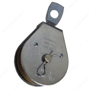 Richelieu 3306XBC Single Swivel Pulley, 3 in, 650 lb