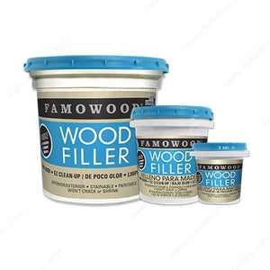 Famowood WP40042134 Latex Wood Filler, 6 oz, Red Oak