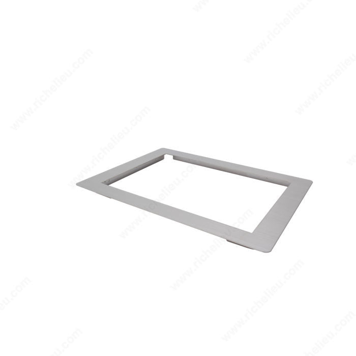 Sugatsune 7557310170 Rectangular Cover for Trash Chute, 13 3/8 in, 10 1/8 in