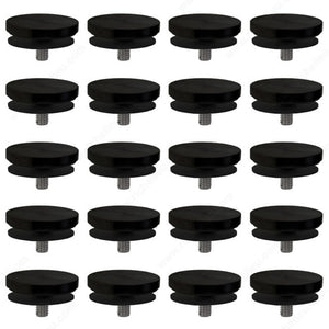 Richelieu SOC200025169 2" Diameter Black Standoff Cap