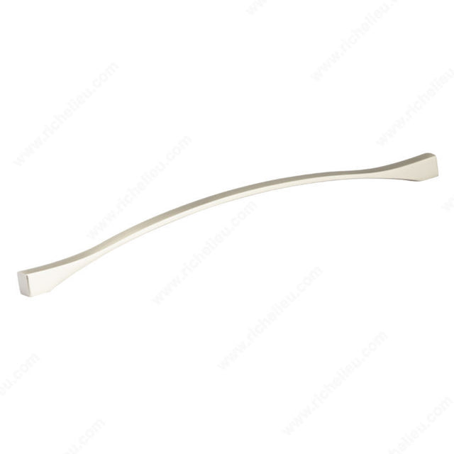 Richelieu BP8232224195 Modern Metal Pull - 8232, Brushed Nickel, 8 13/16 in, 9 17/32 in, 7/16 in