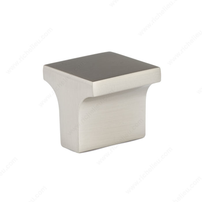 Richelieu BP312525195 Modern Metal Knob - 3125, Brushed Nickel