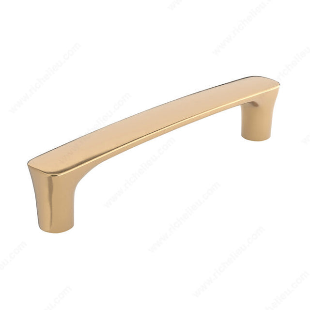 Richelieu BP734596CHBRZ Modern Metal Pull - 7345, Champagne Bronze, 3 25/32 in, 4 7/16 in, 25/32 in