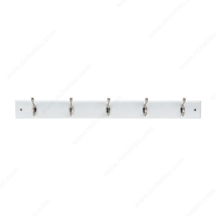 Richelieu RH15002702195 Utility Hook Rack - 1500, Brushed Nickel