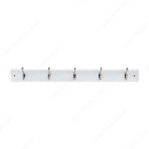 Richelieu RH15002702195 Utility Hook Rack - 1500, Brushed Nickel