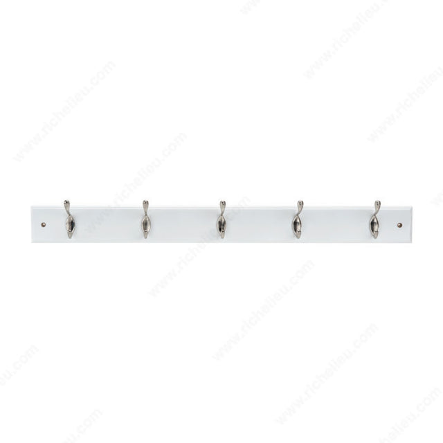 Richelieu RH15002702195 Utility Hook Rack - 1500, Brushed Nickel