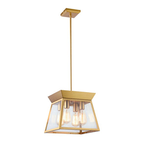 Lucian Chandelier - Brushed Brass / 12.00