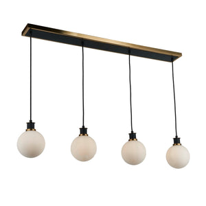 Gem Linear Chandelier - Acid White