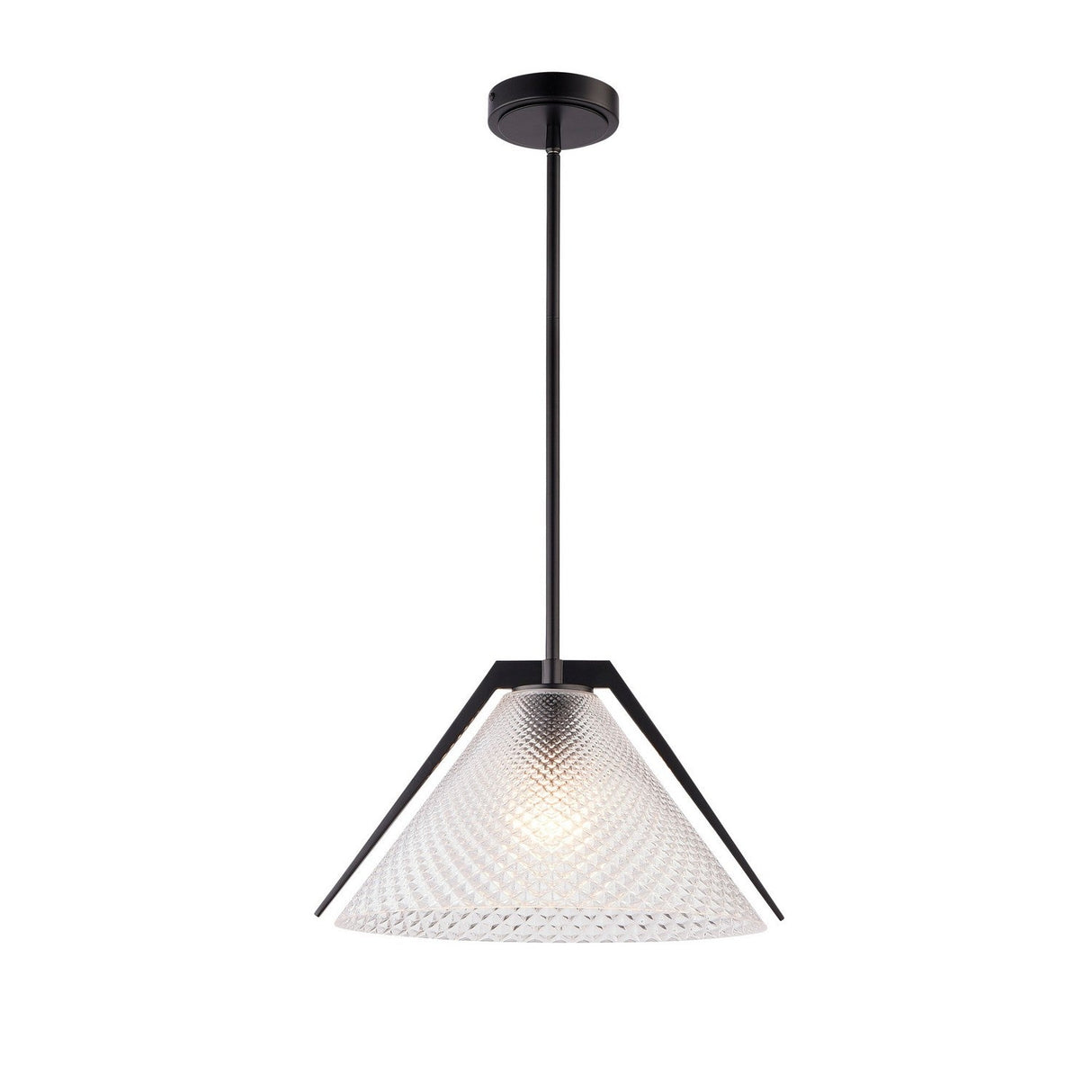 Baltic Pendant - Brass/ Black