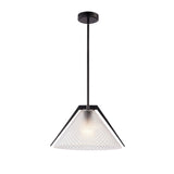 Baltic Pendant - Brass/ Black