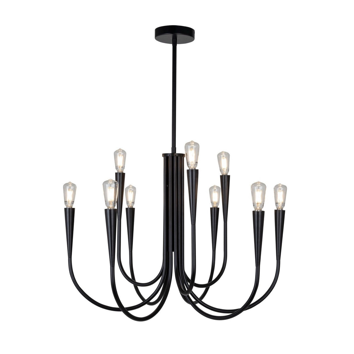 Bronte Chandelier - Black / 25.25