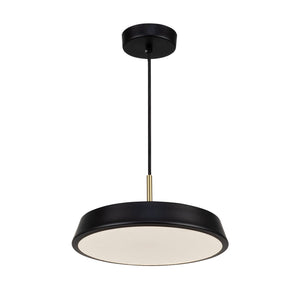 Lazio Square Ceiling Flush Light - Black / 12.00