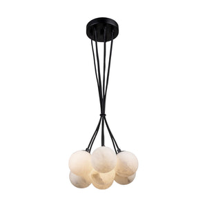 Camila Multi Light Pendant - Black / 7-Light