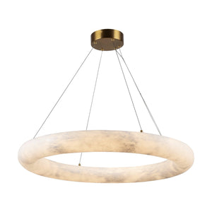 Camila Ring Chandelier - Brushed Brass / 27.00