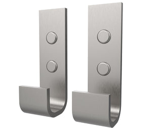 Swanstone Odile Suite Hook in Brushed Chrome - Pack of 2 HK10045083.201