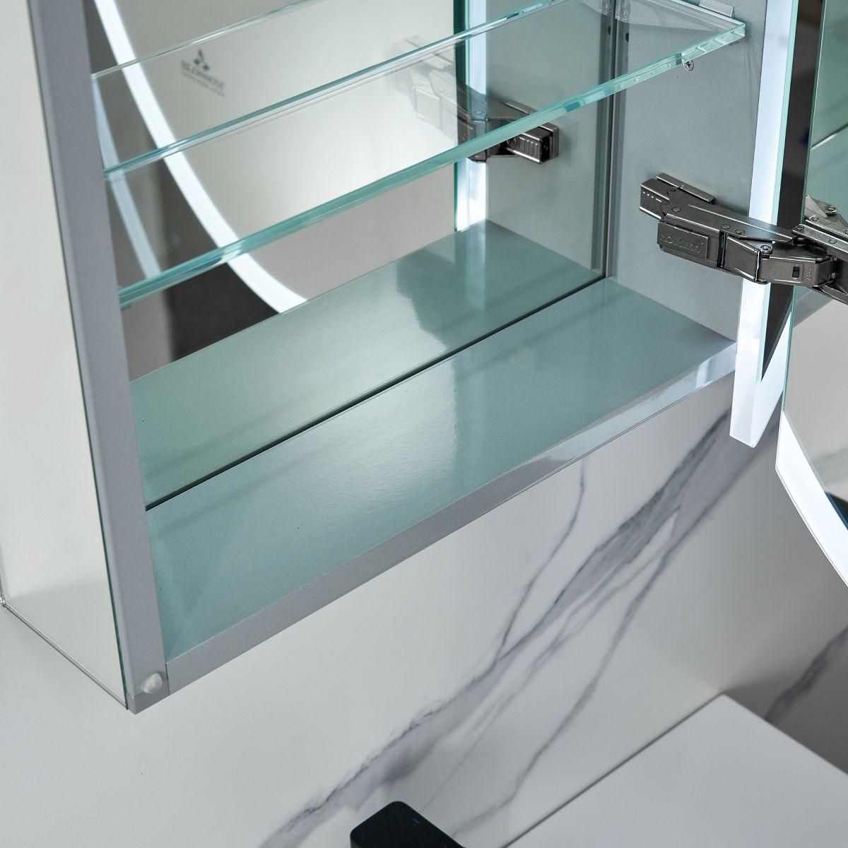 Blossom Spica 24″ Oval LED Medicine Cabinet, Elegant & Smart