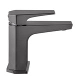 Voltaire Single Hole, Single-Handle, Bathroom Faucet in Gunmetal Grey