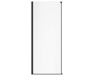 MAAX 135865-900-340-000 Nebula Return Panel for 36 in. Base with Clear glass in Matte Black