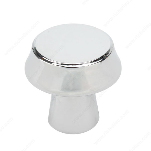 Richelieu BP1894027140 Modern Metal Knob - 1894, Chrome