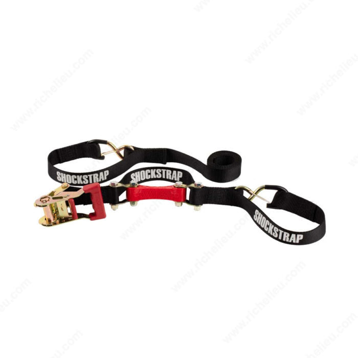 The Perfect Bungee 77707BC ShockStrap® Tie-Down, 1.5 in, 7 ft, 3 000 lb, 1 000 lb