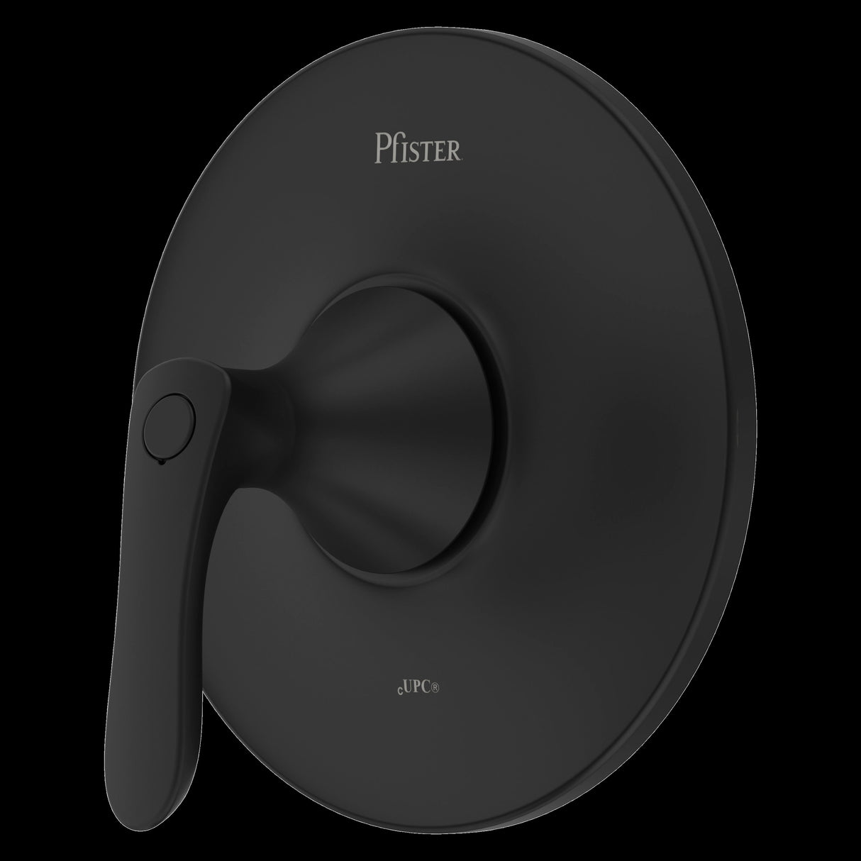Weller 1-Handle Tub & Shower Valve Only Trim in Matte Black