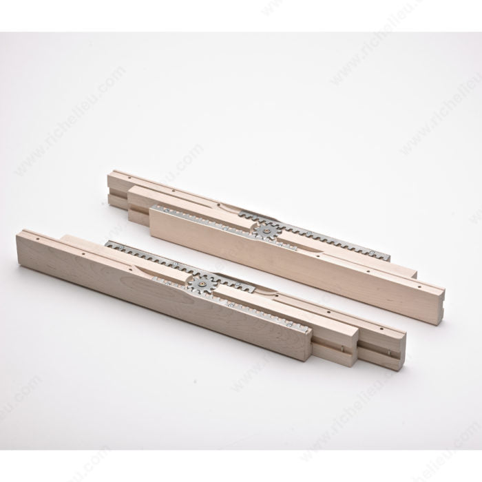 Richelieu 30026 Wood Slide for Central Leg Table, 26 to 48 in