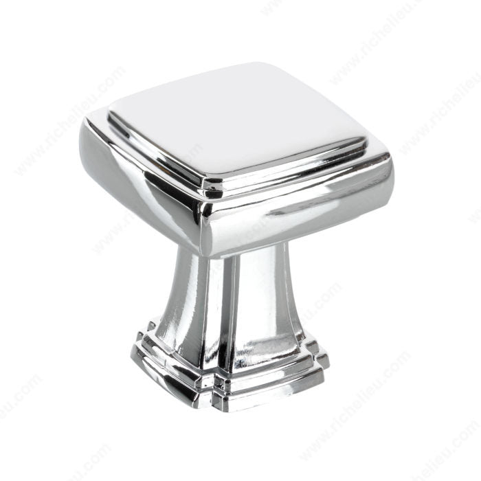 Richelieu BP867528140 Transitional Metal Knob - 8675, Chrome