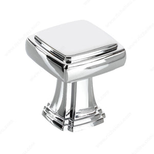 Richelieu BP867528140 Transitional Metal Knob - 8675, Chrome