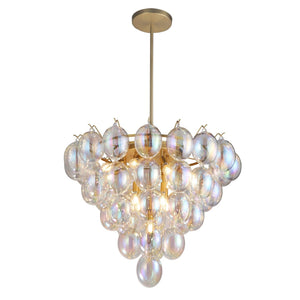 Globo Chandelier - Iridescenct / 32.50