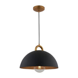 Pantheon Pendant - Black, Rust Brass / 19.50