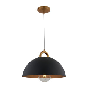 Pantheon Pendant - Black, Rust Brass / 19.50