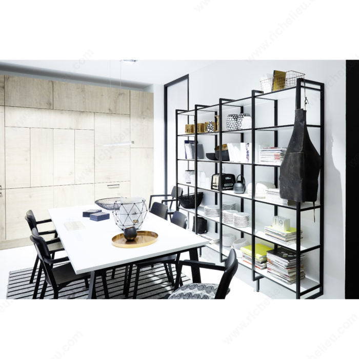 Richelieu 606746900 YouK - Open Shelving Systems, 7 7/8 in, 26 1/4 in, 3, 6 5/8 in