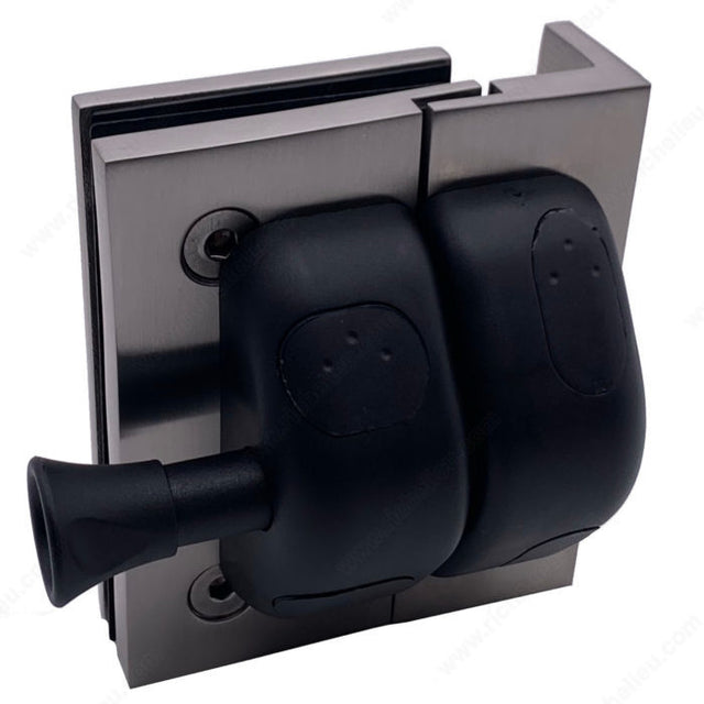 Richelieu PGLSQPG170 90° Square Post-to-Glass Pool Gate Latch