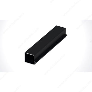Richelieu 602540900 Liberta 25 Profile with Shelf Holder, Matte Black