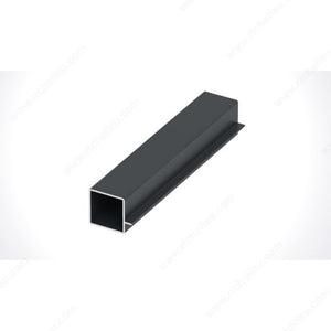 Richelieu 602540906 Liberta 25 Profile with Shelf Holder, Black Anthracite