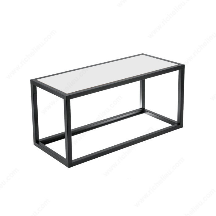 Richelieu 602540906 Liberta 25 Profile with Shelf Holder, Black Anthracite